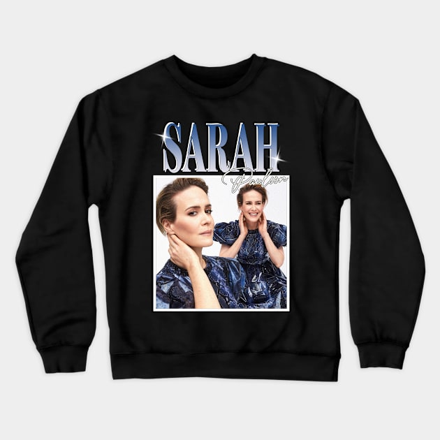 Sarah Paulson Crewneck Sweatshirt by TeesBySilvia